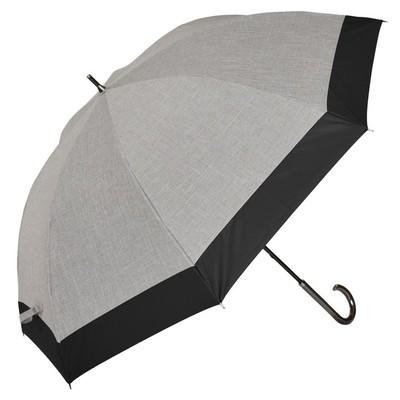 日傘 メンズ 完全遮光 uv 100％ 晴雨兼用 長傘 涼しい 遮熱 軽量 65cm コンビ ダンガリー メンズ ロサブラン｜roseblanc｜02