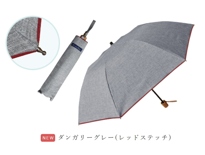 ロサブラン 日傘 折りたたみ 完全遮光 uv 晴雨兼用 軽量 2段