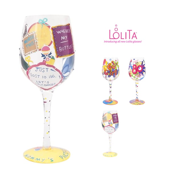 【送料特典】 ワイングラス ロリータ wine glass lolita