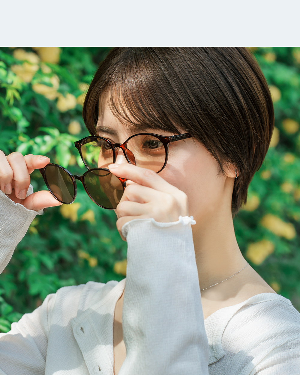 サングラス レディース UVカット マグネット付き メラニンサングラス