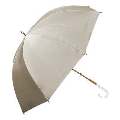 雨晴兼用傘 完全遮光 レディース長傘 遮熱 軽量 涼しい おしゃれ 完全遮光100％ プレーン ラージ｜roseblanc｜04