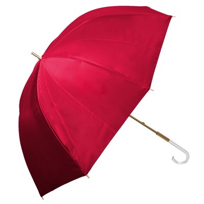 雨晴兼用傘 完全遮光 レディース長傘 遮熱 軽量 涼しい おしゃれ 完全遮光100％ プレーン ラージ｜roseblanc｜05
