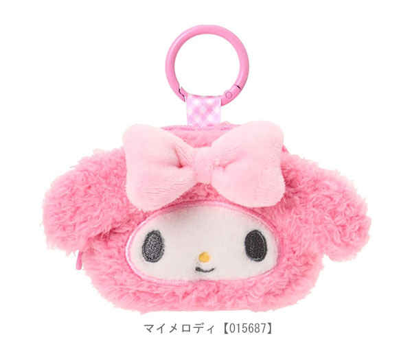 sanrio（サンリオ） フェイス形カラビナ付きミニポーチ ミニサイズ