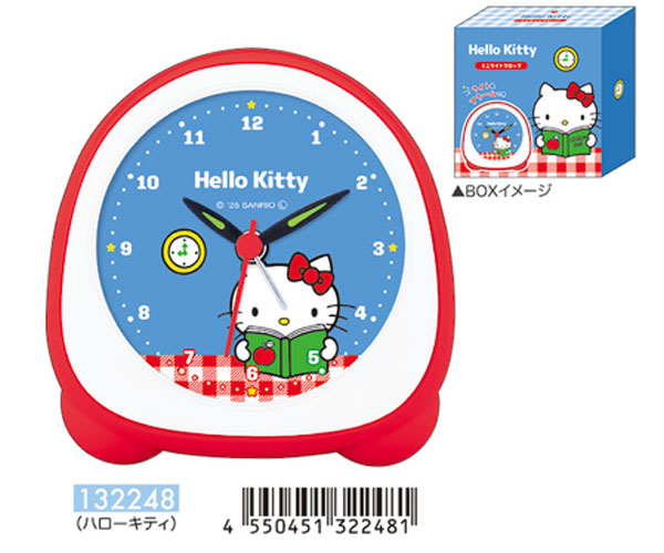 sanrio サンリオ ミニライトクロック 目覚まし時計 めざまし時計