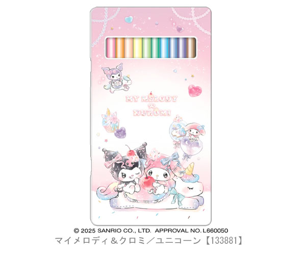 sanrio（サンリオ） 12色いろえんぴつ 色えんぴつ マイメロディ クロミ