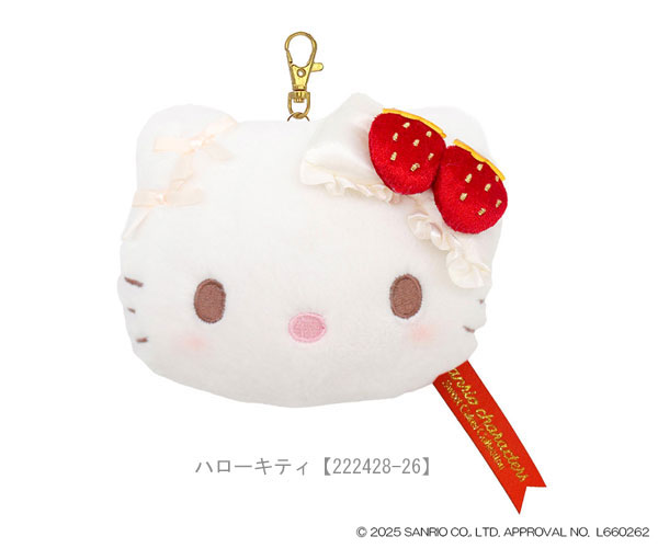 sanrio（サンリオ） ストロベリーショートケーキ フェイスパスケース