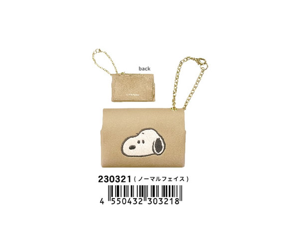 SNOOPY（スヌーピー） ポケットティッシュポーチチャーム ノーマル