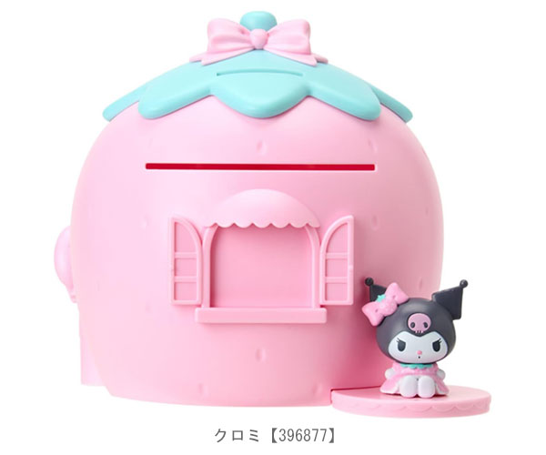 sanrio（サンリオ） 貯金箱 いちごハウス デコシール付き ハローキティ