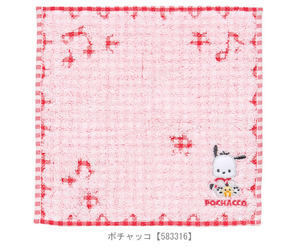 sanrio（サンリオ） プチタオル タオル ハンカチ チェック ハロー