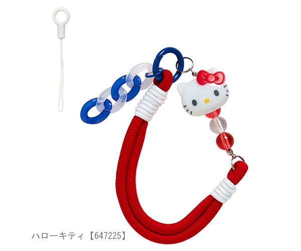 sanrio（サンリオ） ロープハンドストラップ ストラップ カラビナ