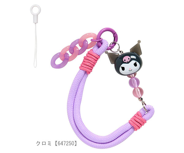 sanrio（サンリオ） ロープハンドストラップ ストラップ カラビナ