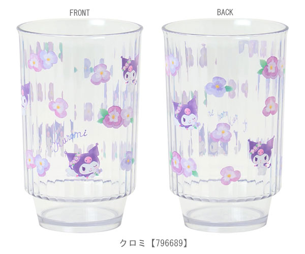 sanrio（サンリオ） クリアタンブラーL タンブラー コップ クリア 透明 