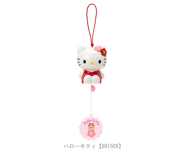 sanrio（サンリオ） 風鈴 ふうりん 陶磁器 ハローキティ マイメロディ