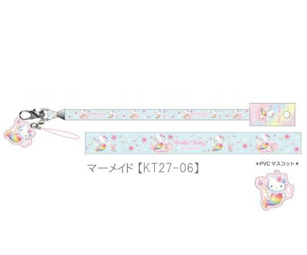 椰子　ハローキティ ストラップ6個 楽天市場】ハローキティ 90s ネックストラップ エンジェル strap
