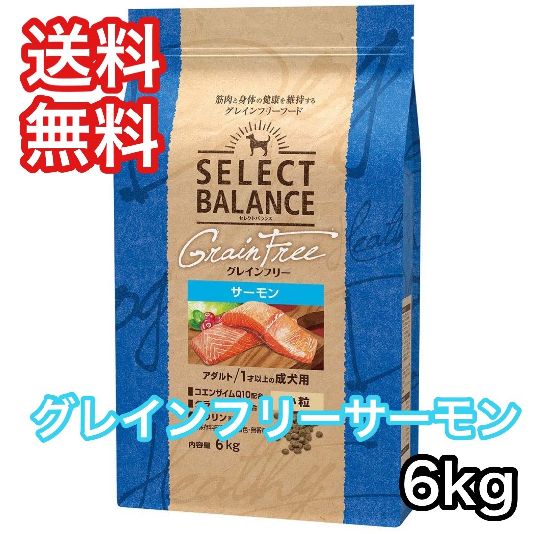 セレクトバランス グレインフリー サーモン アダルト 小粒 成犬 6kg ドッグフード 送料無料 賞味期限2026年2月28日 : scb-036 :  ドッグフードキャットフードRossa - 通販 - Yahoo!ショッピング