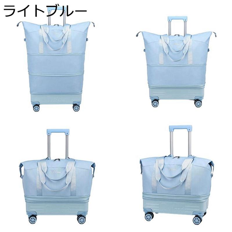 キャリーバッグ トラベルバッグ 多機能 キャスターバッグ 手提げ 大