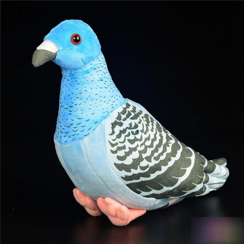 ハト ぬいぐるみ 鳩 本物そっくり リアル 縫いぐるみ 鳥 小型 20cm