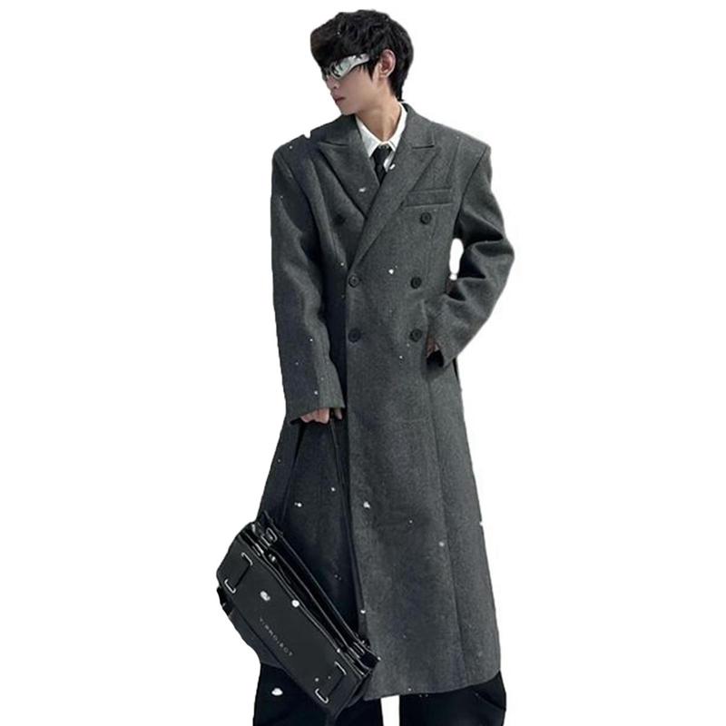 【大きいサイズ×牛革】マキシ丈カウレザーシングルチェスターコート ベルト 黒XL 残りわずか〉マキシチェスターコート(2 BLACK): : ウィメンズ｜UNITED