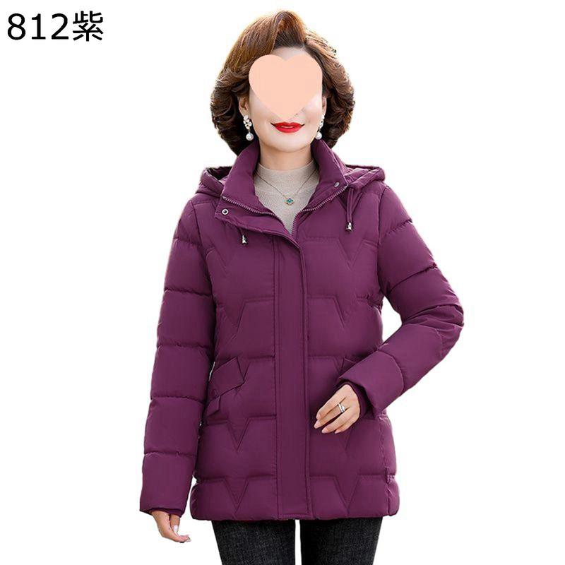 中綿コート レディース 中綿ジャケット 高齢者 ウィンターアウター