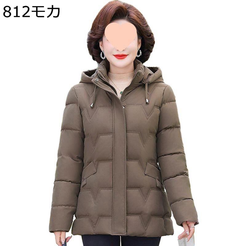 中綿コート レディース 中綿ジャケット 高齢者 ウィンターアウター