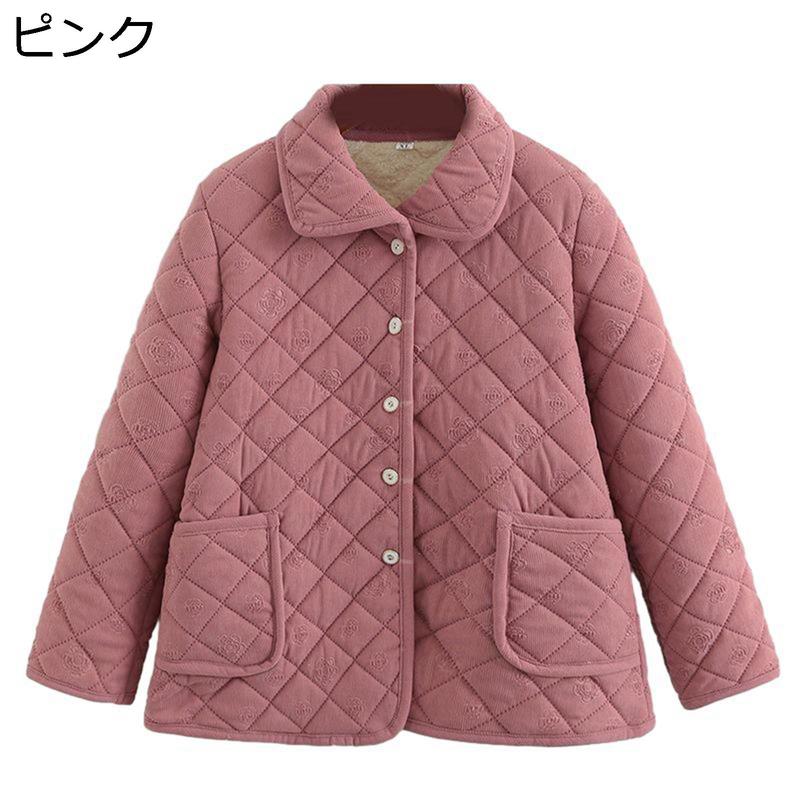 中綿コート レディース 婦人服 裏ボアジャケット ウィンターアウター