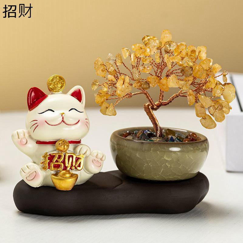 中国 縁起物 置物（キッチン、日用品、文具）（色：イエロー系）の商品