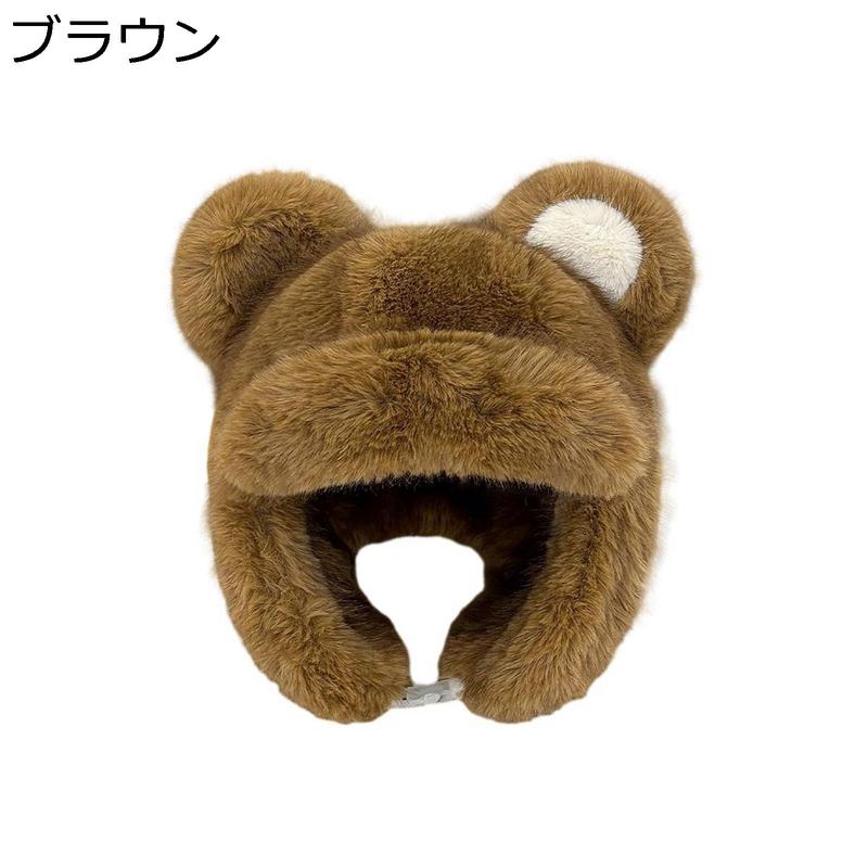 フライトキャップ パイロットキャップ 耳あて ロシア 熊耳 レディース