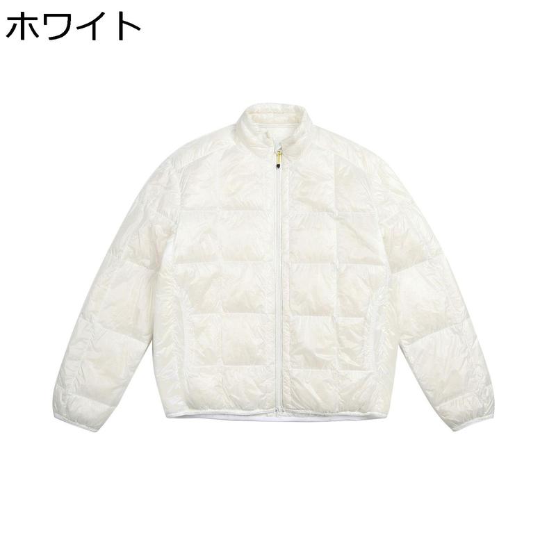 防寒ジャケット メンズ 10D 防水 登山 ナイロン混? 立ち襟 ダウン