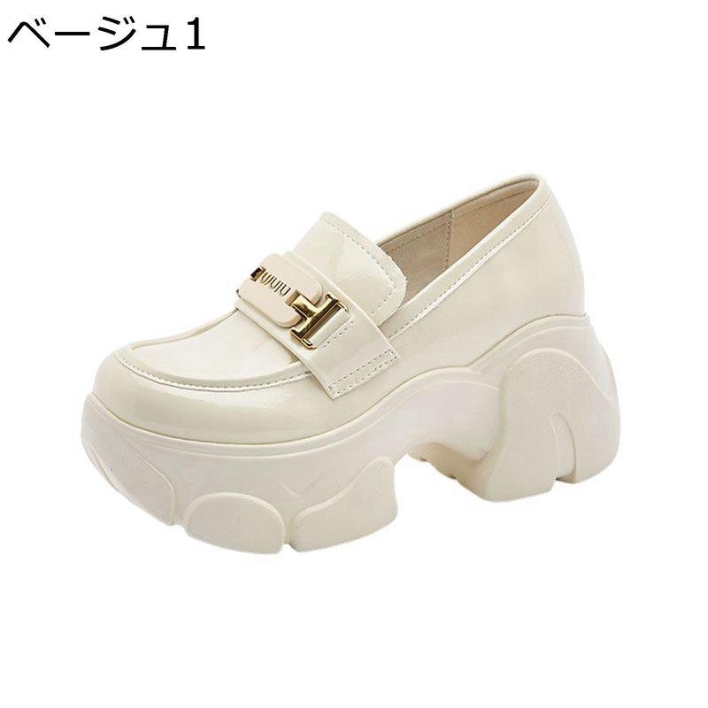 厚底 レディース ローファー インヒールスニーカー シークレット