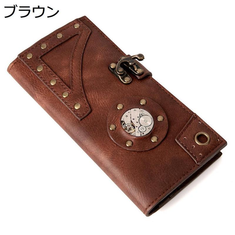 666 original 長財布 レザー Punk y2k rock 財布 / 小物 | Rogia WEB STORE