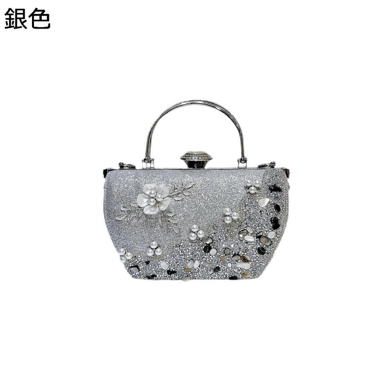 パーティーバッグ 箱形 クラッチバッグ 結婚式刺繍 ヴィンテージ ママ