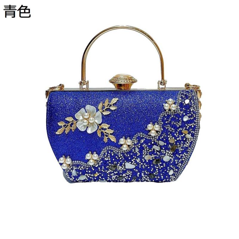 パーティーバッグ 箱形 クラッチバッグ 結婚式刺繍 ヴィンテージ ママ