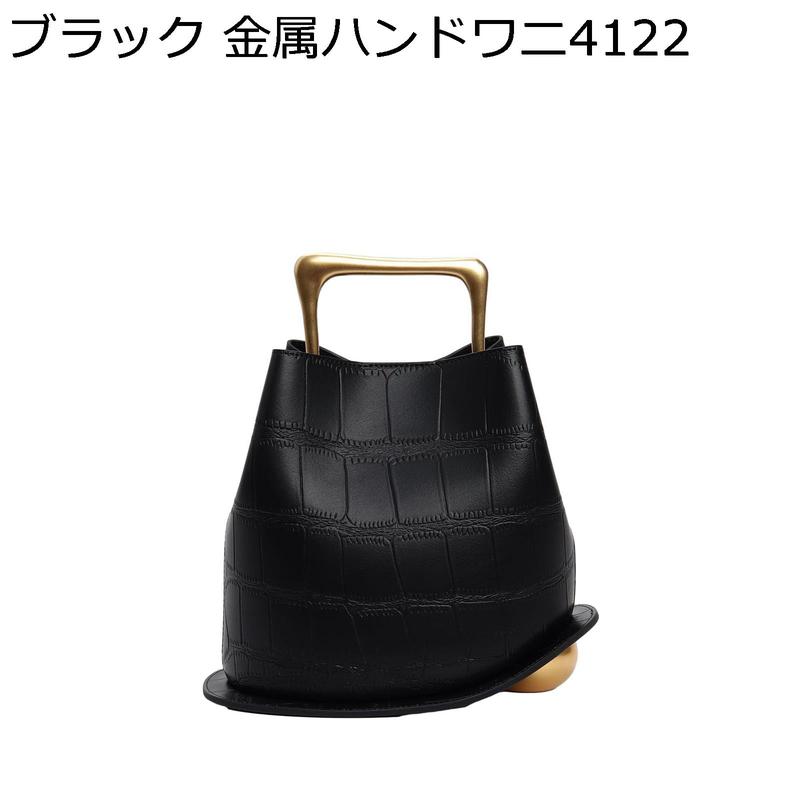 バケットバッグ バケツ型 レディース 牛本革 木ハンドル 手提げ パーティーバッグ ハンドバッグ ポケット 個性デザイン ストラップ取外し_6
