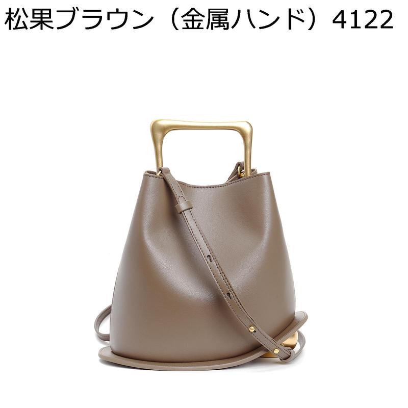 バケットバッグ バケツ型 レディース 牛本革 木ハンドル 手提げ パーティーバッグ ハンドバッグ ポケット 個性デザイン ストラップ取外し_8