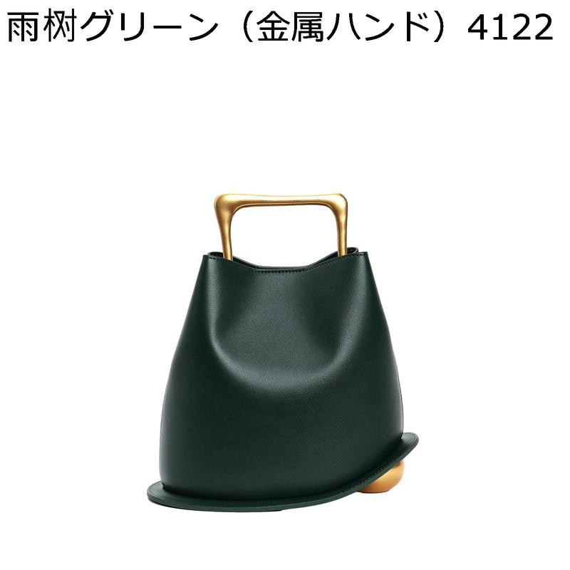 バケットバッグ バケツ型 レディース 牛本革 木ハンドル 手提げ パーティーバッグ ハンドバッグ ポケット 個性デザイン ストラップ取外し_12