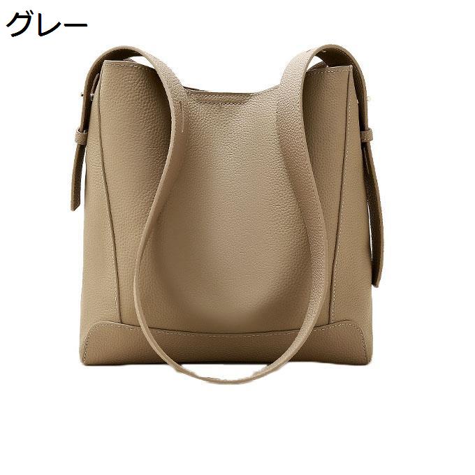 レディース バケツバッグ バケットバッグ 斜めがけバッグ 大容量 手提げバッグ 本革 2way 可愛い クロスボディ 多ポケット 女性用_1