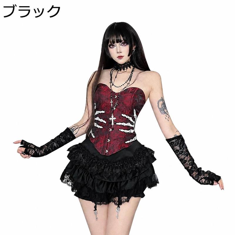 かぼちゃパンツ ショートパンツ レディース フリル キュロット 地雷系