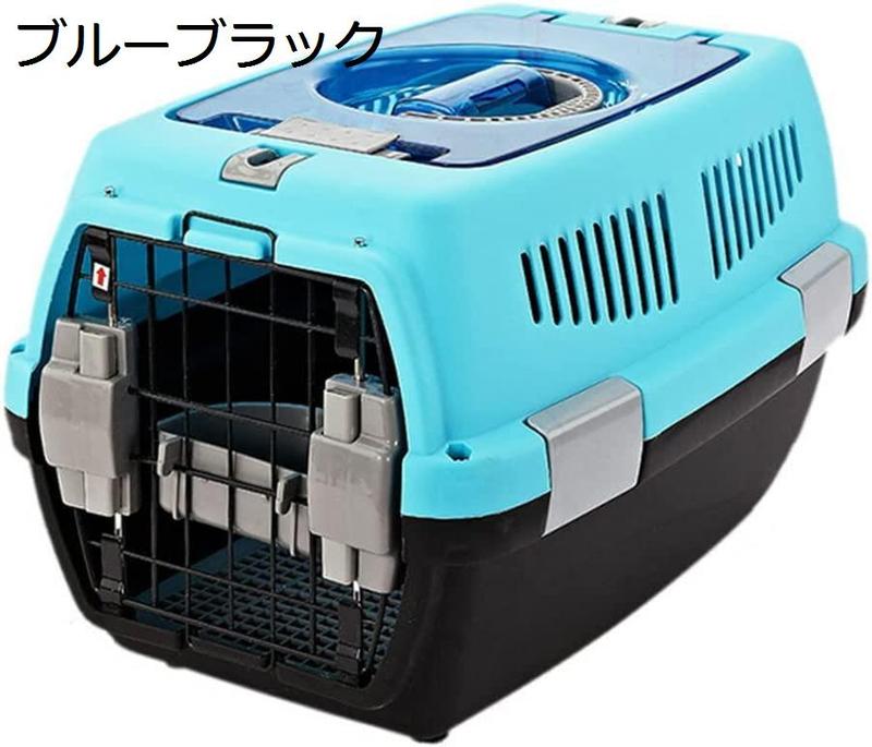 Porta ペット用軽量折りたたみお出かけカート ブルー 犬 猫 キャリー