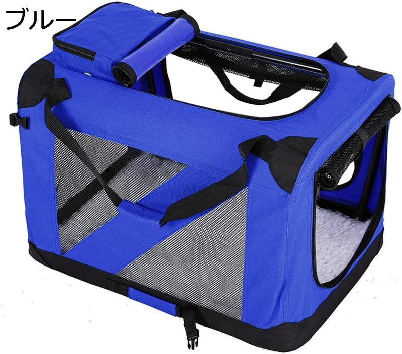 ペットキャリー バッグ XL リュック 犬猫用バックパック いぬ ねこ 小型犬 猫用 立体空間 折りたたみ式 ピンク 持ち運べ 透明 散歩_8