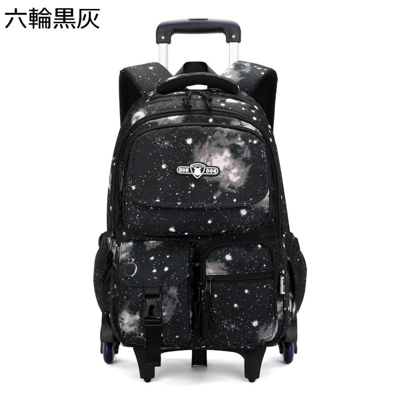 リュック ソフトキャリーバッグ かわいい 2way バックパック デイパック キャスター付き バッグ トロリー 旅行 鞄 遠足 中学生の画像