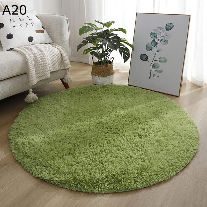 【新品未使用】円形シャギーラグ 直径160cm ラグ 円形 160 シャギーラグ ラメ 低反発 ラグマット 夏用 かわいい 夏