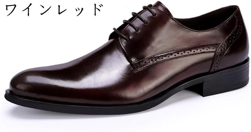 ワインレッド ビジネスシューズのおすすめ人気商品一覧 通販