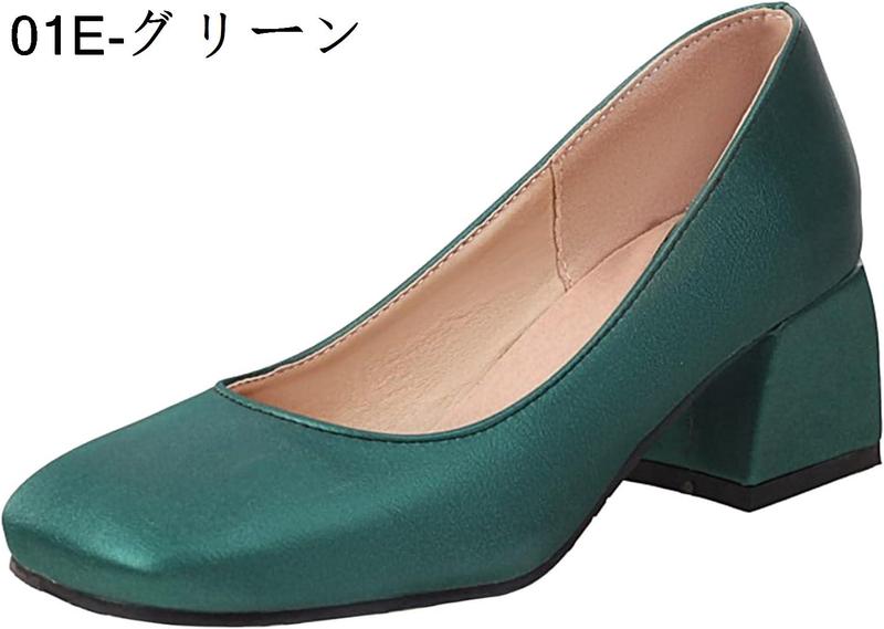 歩きやすい ストラップパンプス レディース エナメル カラー