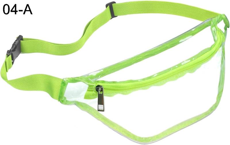 人気 透明ウエストバッグ クリーンルーム用バッグ クリアバッグ