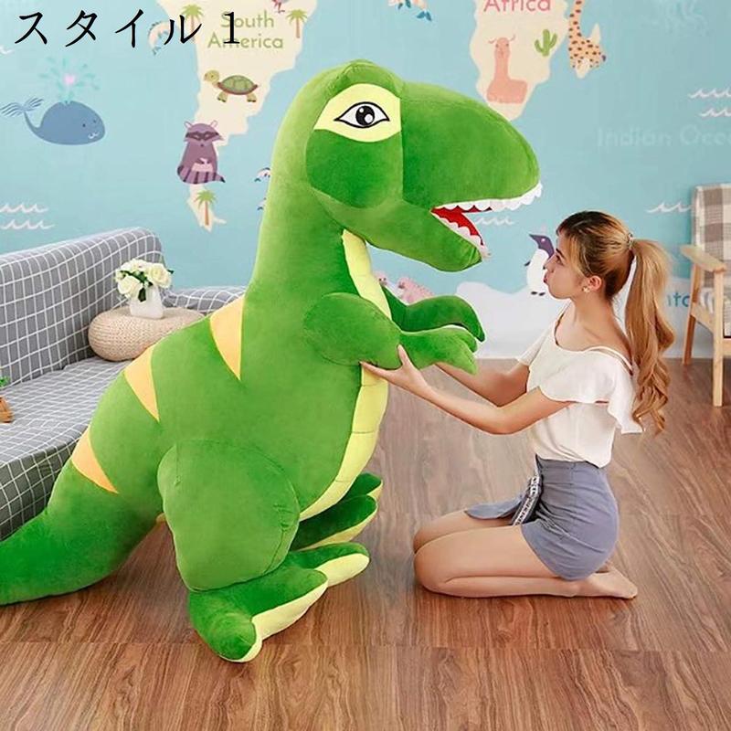 緑色の恐竜ぬいぐるみ Amazon.co.jp: MkBrny 緑 恐竜 ぬいぐるみ ソフト ぬいぐるみ