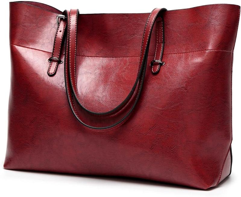 レザー トートバッグ ビジネス 通勤バッグ シンプル 大きめ