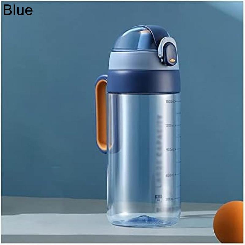 水筒 ウォーターボトル マグボトル スポーツボトル 大きい 1800Ml 大容量 広口 抗菌 BPAフリー 直飲み 軽量 持ち運び 子供の画像
