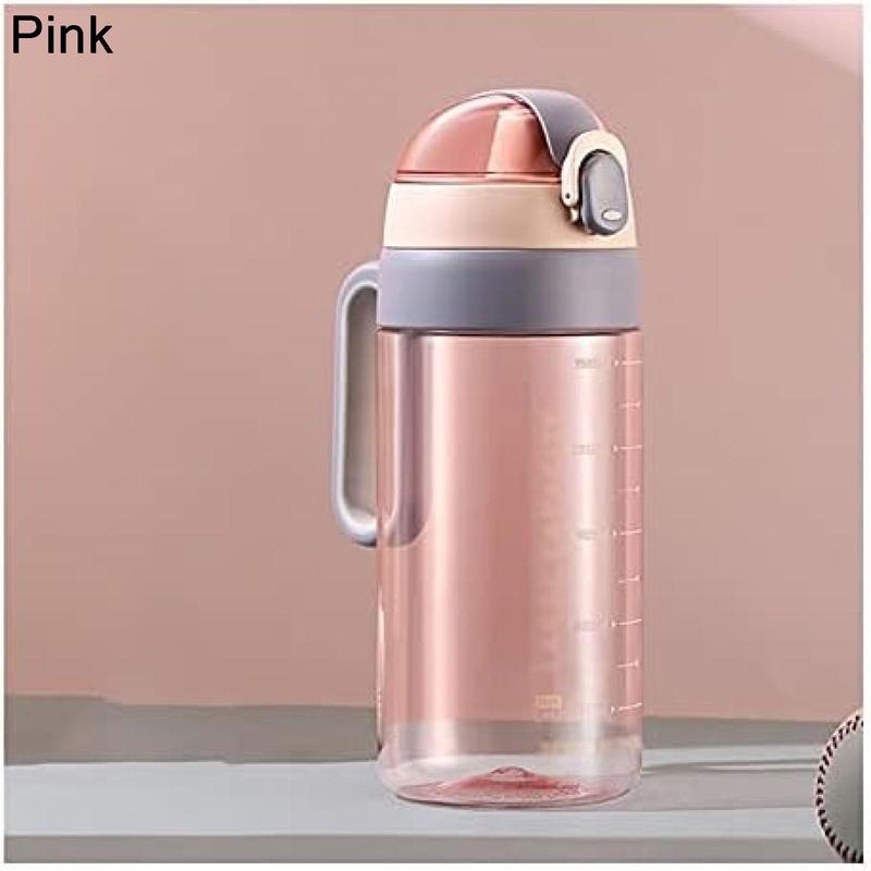 水筒 ウォーターボトル マグボトル スポーツボトル 大きい 1800Ml 大容量 広口 抗菌 BPAフリー 直飲み 軽量 持ち運び 子供の画像