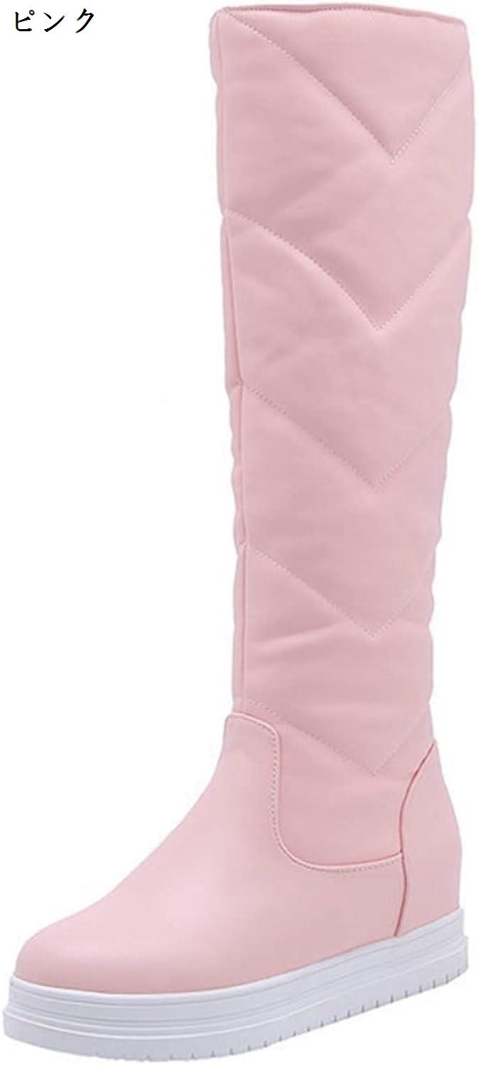 ✦防寒ブーツ 防水 トレッキングブーツ 26cm ピンク 雪 スノー靴 xtyxz-11701.jpg