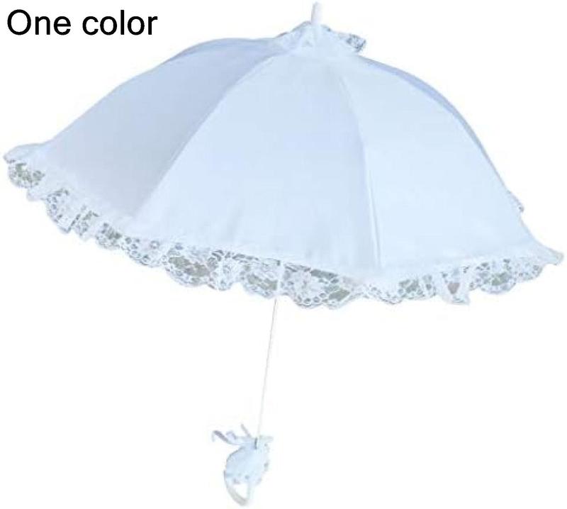 結婚式のブライダルパラソル傘中空レース白写真小道具装飾ブライダル傘結婚式用